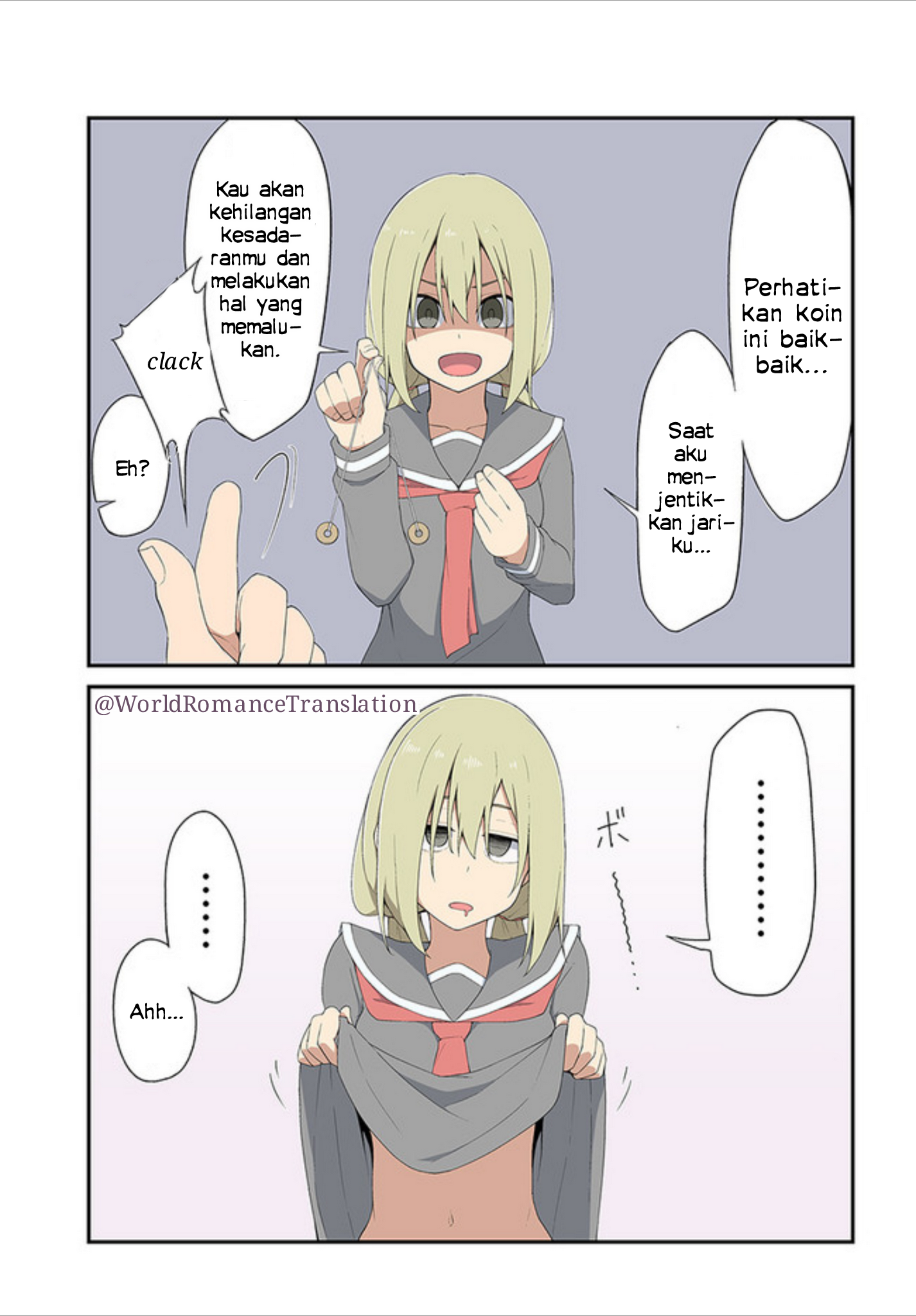 Mayuri-chan Who Quickly Gives Up Chapter 05 Gambar 3